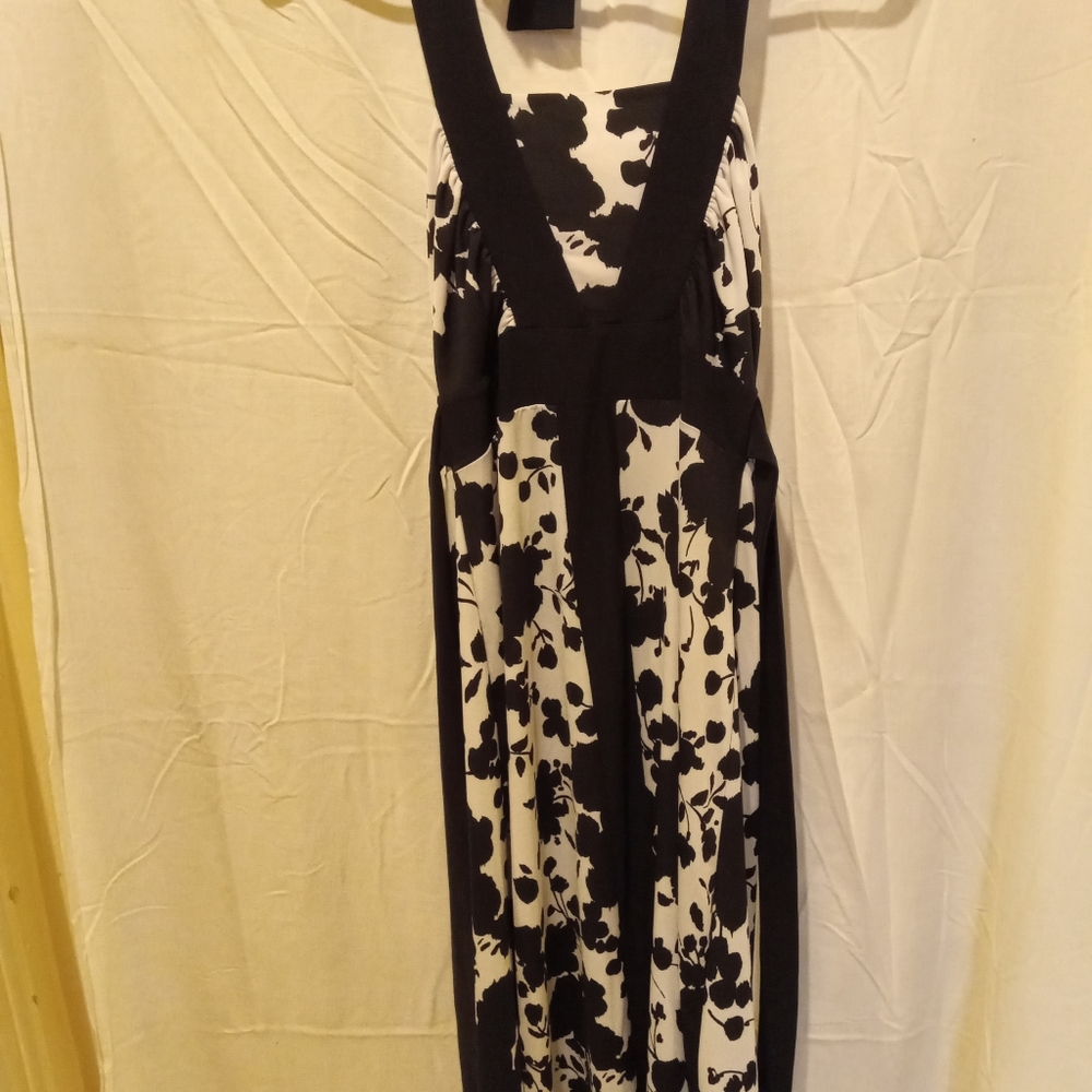 Black and white dress